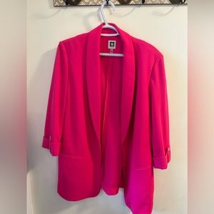 PINK ANNE KLEIN BLAZER